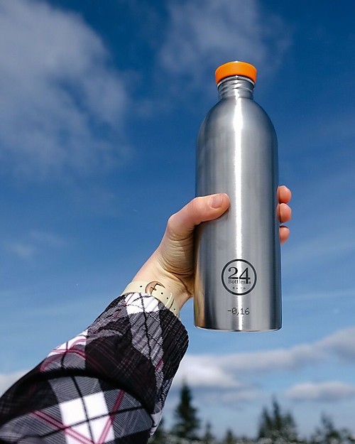 24Bottles Stainless Steel Urban Bottle, 500 ml Non-Thermal Water Bottles