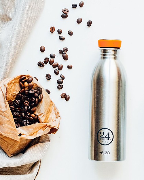 24Bottles Stainless Steel Urban Bottle, 500 ml Non-Thermal Water Bottles