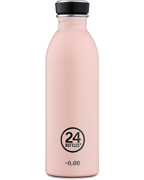24Bottles Stainless Steel Urban Bottle 500 ml - Stone Dusty Pink Non-Thermal Water Bottles