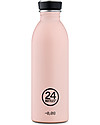 24Bottles Stainless Steel Urban Bottle 500 ml - Stone Dusty Pink Non-Thermal Water Bottles