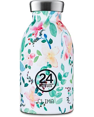 24Bottles Thermal Stainless Steel Clima Bottle, 330 ml - Little Buds Metal Bottles