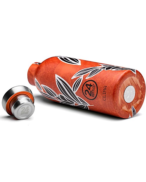24Bottles Thermal Stainless Steel Clima Bottle - 500 ml - Ashanti Batik Thermos Bottles