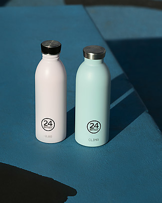 24Bottles Thermal Stainless Steel Clima Bottle 500 ml - Cloud Blue Metal Bottles