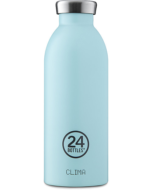 24Bottles Thermal Stainless Steel Clima Bottle 500 ml - Cloud Blue Thermos Bottles