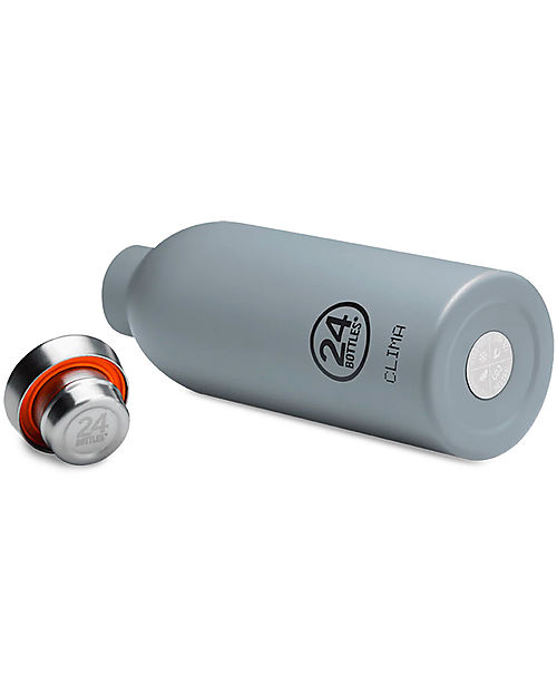 24Bottles Thermal Stainless Steel Clima Bottle 500 ml - Formal Grey Thermos Bottles