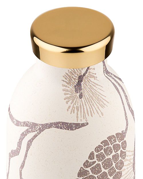 24Bottles Thermal Stainless Steel Clima Bottle - 500 ml - Gold Pines Thermos Bottles