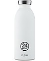 24Bottles Thermal Stainless Steel Clima Bottle, 500 ml - Ice White Thermos Bottles
