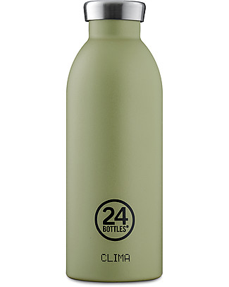 24Bottles Thermal Stainless Steel Clima Bottle 500 ml - Stone Sage Thermos Bottles