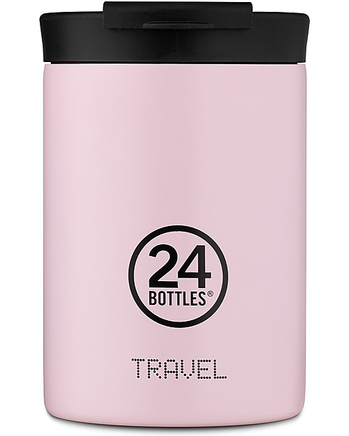 24Bottles Thermal Stainless Steel Travel Tumbler 350 ml - Candy Pink Thermos Bottles
