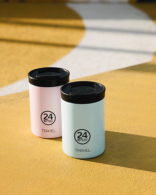 24Bottles Thermal Stainless Steel Travel Tumbler 350 ml - Candy Pink Thermos Bottles