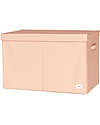 3 Sprouts Folding Toy Chest - Clay - 100% Recycled Polyester - 62x38x38cm Toy Storage Boxes