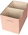 3 Sprouts Folding Toy Chest - Clay - 100% Recycled Polyester - 62x38x38cm Toy Storage Boxes