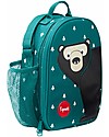 3 Sprouts Insulated Lunch Bag - Bear Teal Thermal Containers