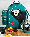 3 Sprouts Insulated Lunch Bag - Bear Teal Thermal Containers