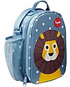 3 Sprouts Insulated Lunch Bag - Lion Blue Thermal Containers