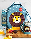 3 Sprouts Insulated Lunch Bag - Lion Blue Thermal Containers
