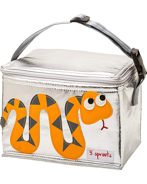 3 Sprouts Insulated Lunch Box - Snake Kindergarten Backpacks