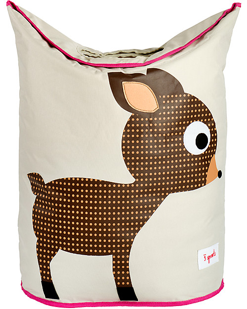 3 Sprouts Laundry Hamper Deer - No more mess, and lots of cuteness! Laundry Basket