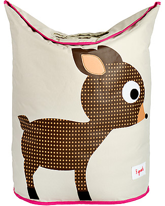 3 Sprouts Laundry Hamper Deer - No more mess, and lots of cuteness! Toy Storage Boxes