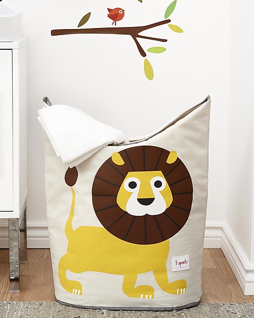 3 Sprouts Laundry Hamper Lion - No more mess, and lots of cuteness! Laundry Basket