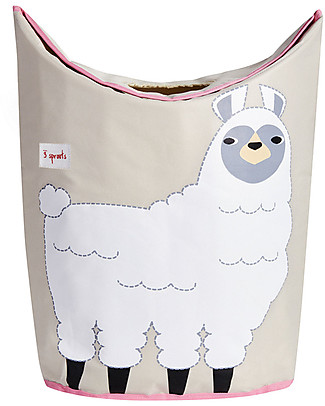 3 Sprouts Laundry Hamper Llama - No more mess, and lots of cuteness! Toy Storage Boxes
