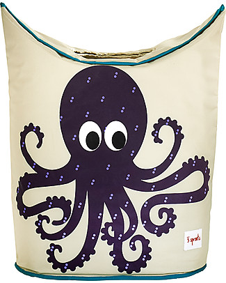 3 Sprouts Laundry Hamper Octopus - No more mess, and lots of cuteness! Toy Storage Boxes