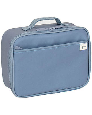 3 Sprouts Lunch Bag - Blue - 100% Recycled Polyester PET Food Containers