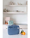 3 Sprouts Lunch Bag - Blue - 100% Recycled Polyester PET Thermal Containers