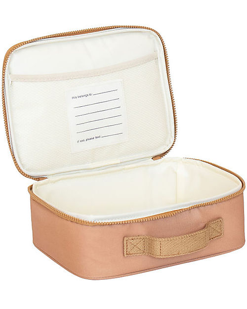 3 Sprouts Lunch Bag - Rust - 100% Recycled Polyester PET Thermal Containers