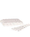 3 Sprouts Modular Toy Mat - Terrazzo Pink - 100% Eva Foam - 120x178 cm - 6 Pieces and 12 Borders Puzzle Mats