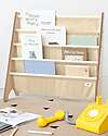 3 Sprouts Montessori Book Rack - Beige - Recycled Polyester - 61 x 63 x 25,4 cm Montessori Bookcases