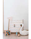 3 Sprouts Montessori Book Rack - Terrazzo Cream - Recycled Polyester - 61x63x25,4 cm Montessori Bookcases