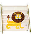 3 Sprouts Montessori Front Facing Book Rack - Yellow Lion Montessori Bookcases