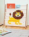 3 Sprouts Montessori Front Facing Book Rack - Yellow Lion Montessori Bookcases