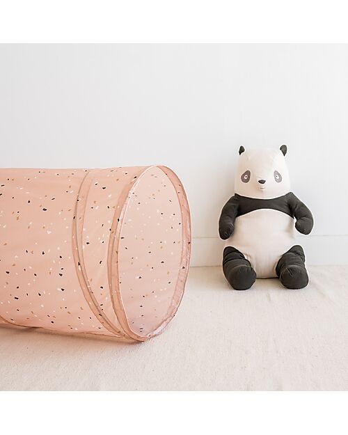 3 Sprouts Play Tunnel - Terrazzo Clay - Recycled Polyester - 180 x Diameter 46 cm Tepees & Tents