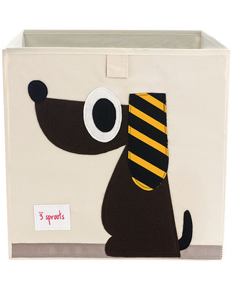 Onophoudelijk hun globaal 3 Sprouts Storage Box - Gorilla - Suitable for Ikea Kallax unisex (bambini)