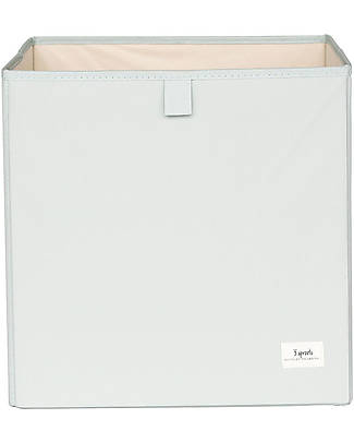 3 Sprouts Storage Box - Green - 100% Recycled Polyester 33x33x33cm Storage organisers