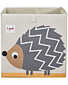 3 Sprouts Storage Box - Hedgehog - Suitable for Ikea Kallax Storage organisers