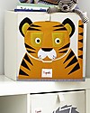 3 Sprouts Storage Box - Orange Tiger - Suitable for Ikea Kallax Storage organisers
