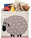 3 Sprouts Storage Box - Sheep - Suitable for Ikea Kallax Storage organisers