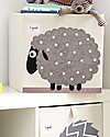 3 Sprouts Storage Box - Sheep - Suitable for Ikea Kallax Storage organisers