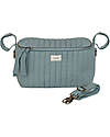 3 Sprouts Stroller Organizer Bag - Balsam Green - Quilted Fabric Organize and Bags