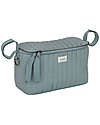 3 Sprouts Stroller Organizer Bag - Balsam Green - Quilted Fabric Organize and Bags