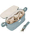 3 Sprouts Stroller Organizer Bag - Balsam Green - Quilted Fabric Organize and Bags
