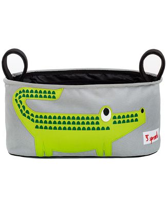 3 Sprouts Stroller Organizer - Crocodile - Suitable for all Strollers! Stroller Accessories
