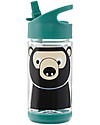 3 Sprouts Water Bottle with Spout - Bear - 350 ml - BPA e phthalate free Non-Thermal Water Bottles