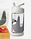 3 Sprouts Water Bottle with Spout - Sloth - 350 ml - BPA e phthalate free Non-Thermal Water Bottles