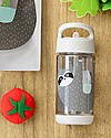 3 Sprouts Water Bottle with Spout - Sloth - 350 ml - BPA e phthalate free Non-Thermal Water Bottles