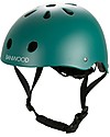 Classic Bike Helmet, Dark Green - For Kids from 3 to 7 Years old!