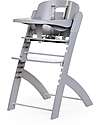 Evosit Evolutive High Chair + Stone Grey Baby Food Tray - 53x45x86 cm - from 6 Months